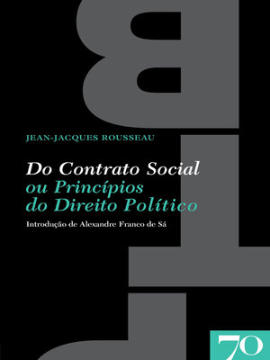 cover image of Do Contrato Social ou Princípios do Direito Político